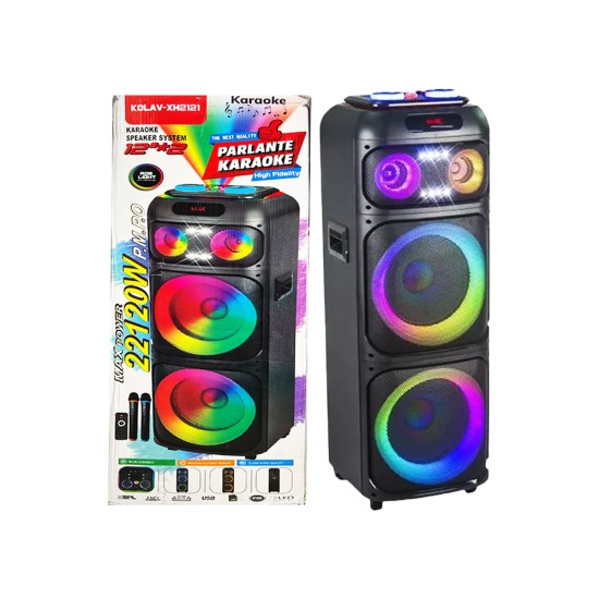 Ailiang Portable Wireless Speaker Kolav-XH2121 with Mic Black